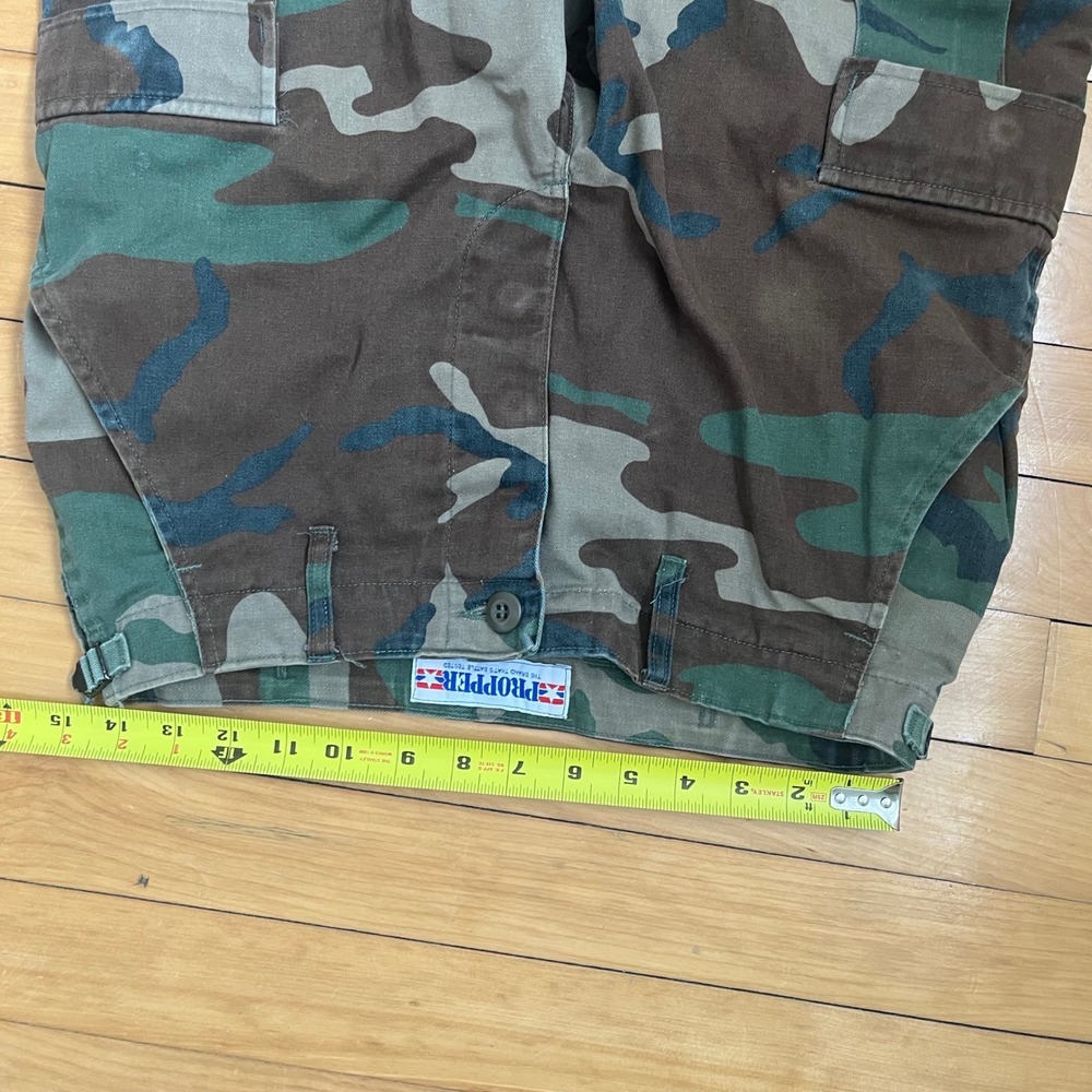 Propper Woodland Camo Cargo Pants Small Regular Military Tactical Green Brown - Picture 8 of 8